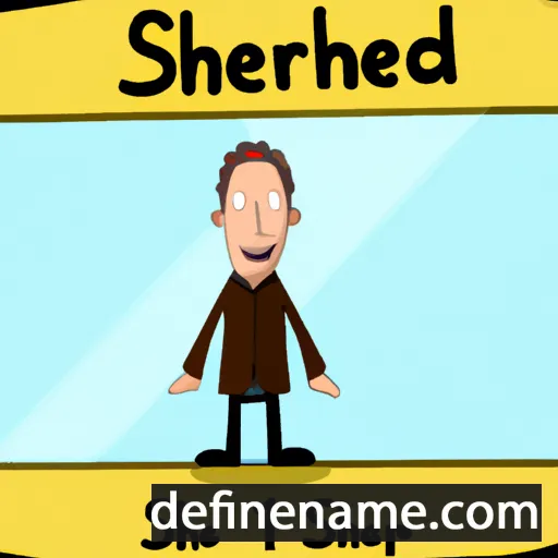 cartoon of the name Sherrard