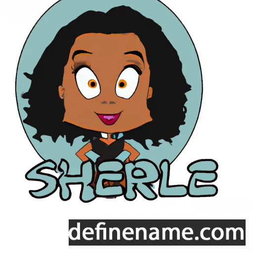 cartoon of the name Sherree