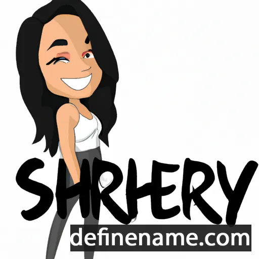 Sherryn cartoon