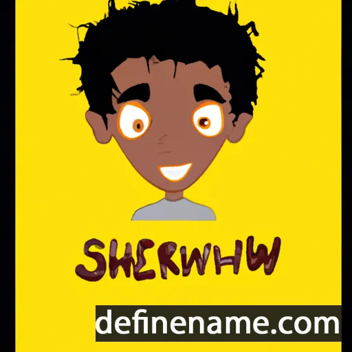 cartoon of the name Sherwyn