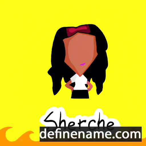 Sheryne cartoon