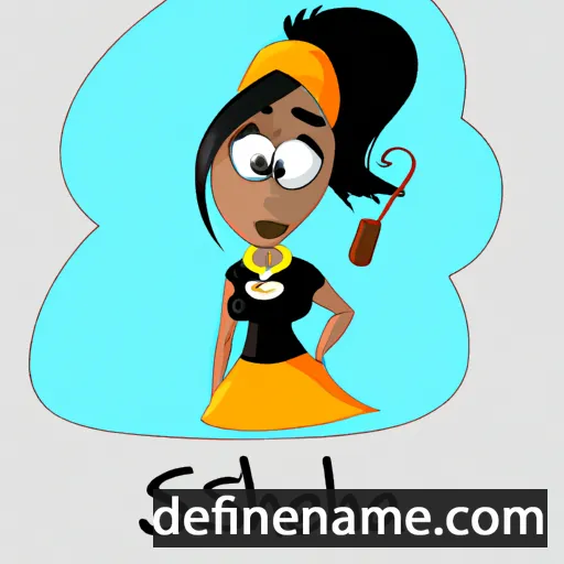 cartoon of the name Shesha