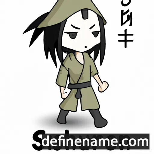 cartoon of the name Shesshoumaru