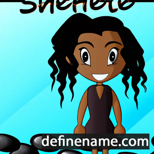 cartoon of the name Shevelle