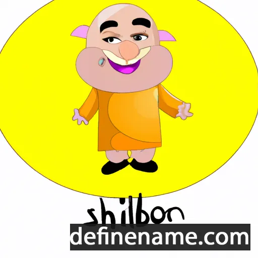 cartoon of the name Shiblon