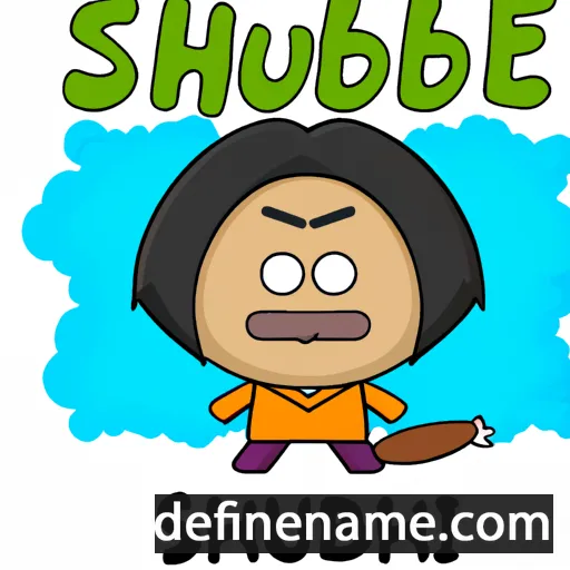 Shibu cartoon