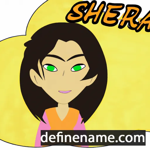 cartoon of the name Shiera