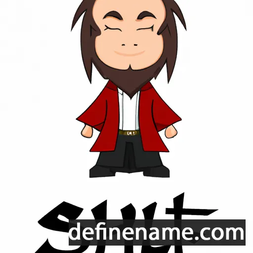 cartoon of the name Shifu