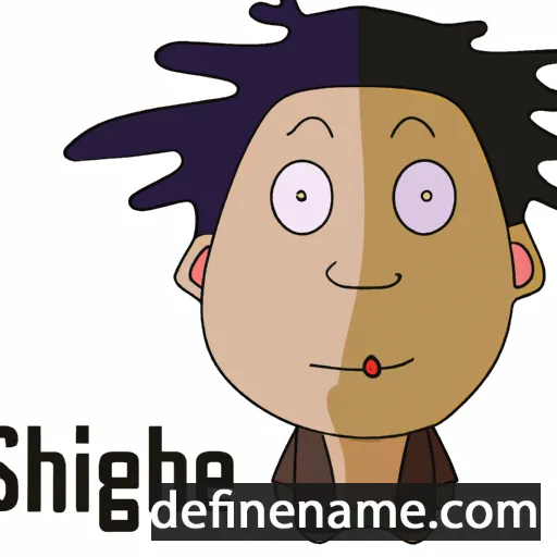 cartoon of the name Shigerou