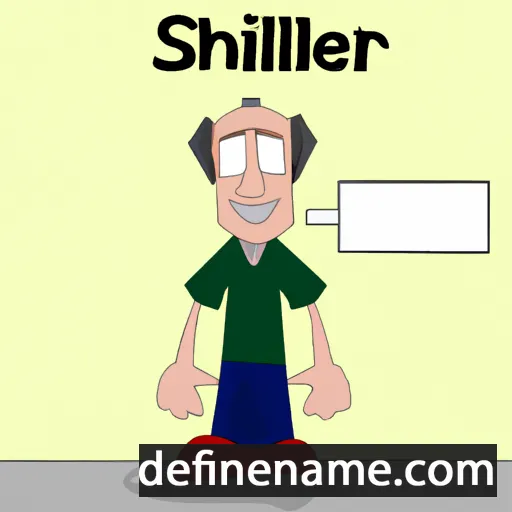 cartoon of the name Shiler