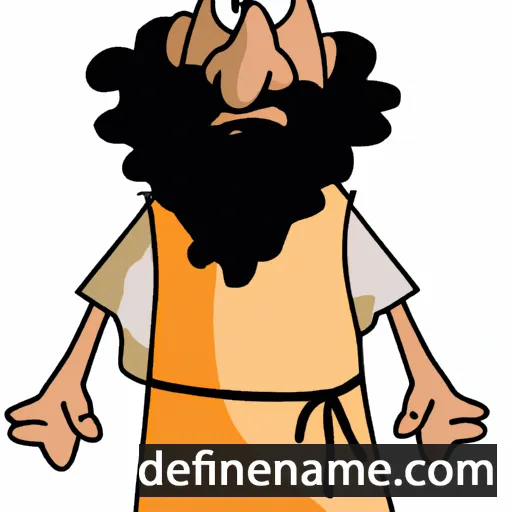 cartoon of the name Shilom