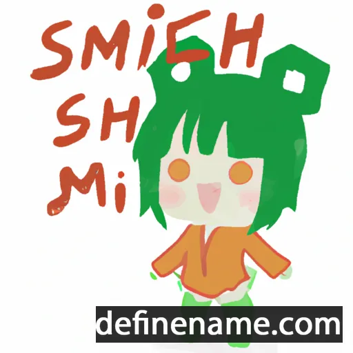 cartoon of the name Shimekichi