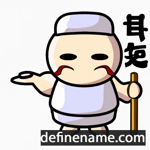 cartoon of the name Shimetarō