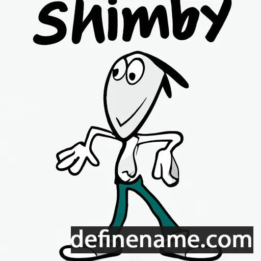 cartoon of the name Shimmy