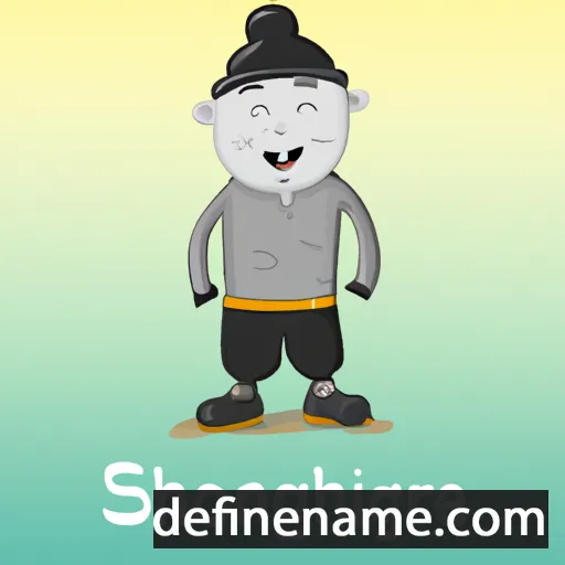 cartoon of the name Shinebaatar