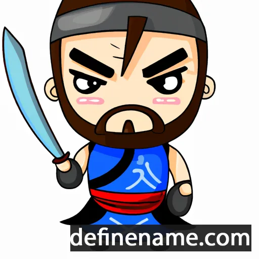 cartoon of the name Shingen