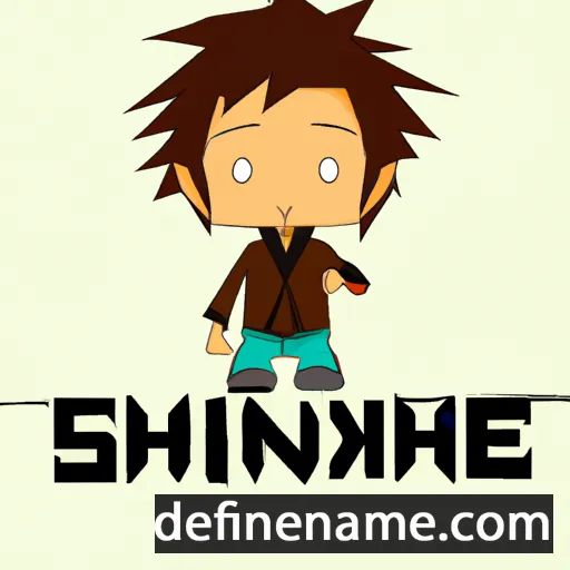 cartoon of the name Shinnosuke