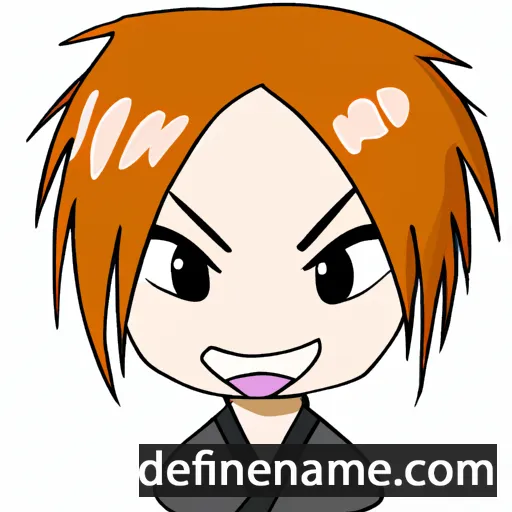 cartoon of the name Shinya