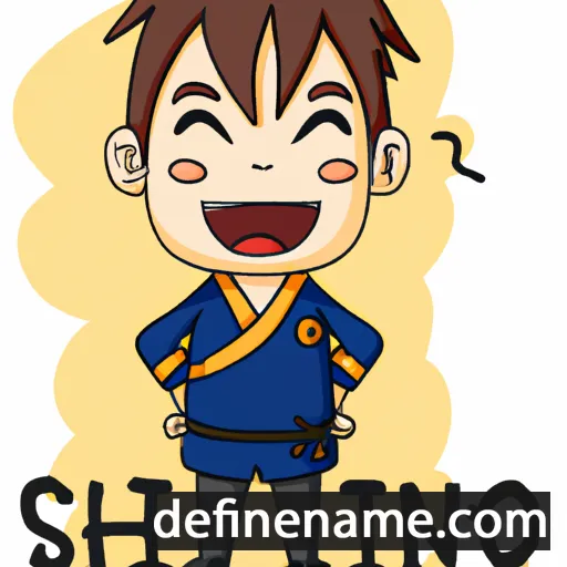 cartoon of the name Shinzō