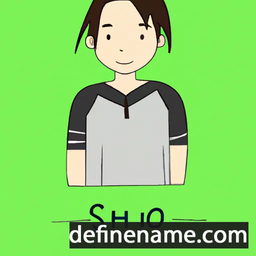 cartoon of the name Shio