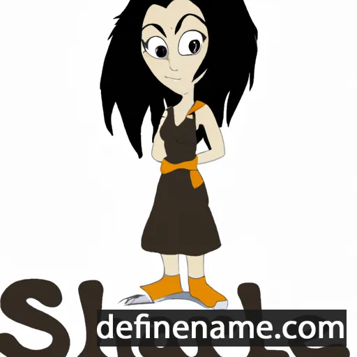 cartoon of the name Shiralee