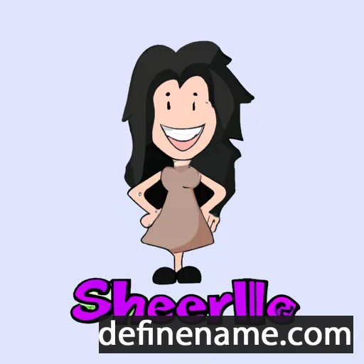 cartoon of the name Shirleen