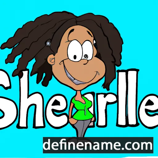 cartoon of the name Shirleene