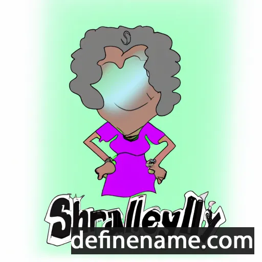 cartoon of the name Shirleyann