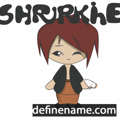 cartoon of the name Shiruku