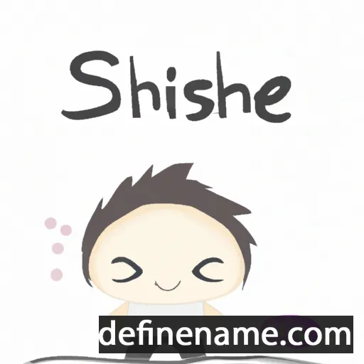 cartoon of the name Shisei