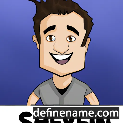 cartoon of the name Shiven