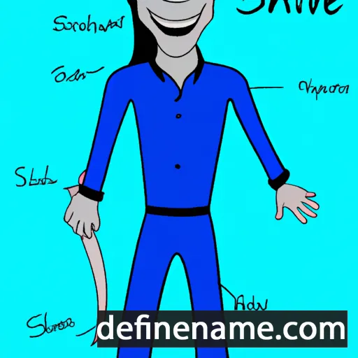 cartoon of the name Shivil