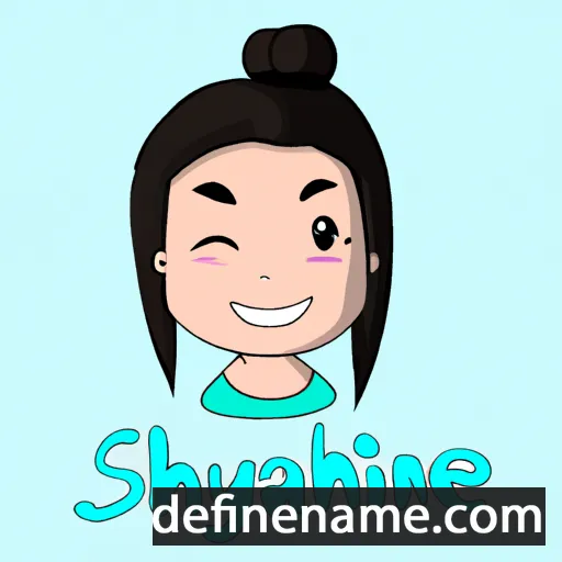 cartoon of the name Shiyanne