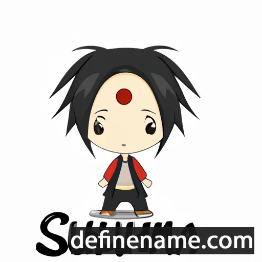 cartoon of the name Shizuma