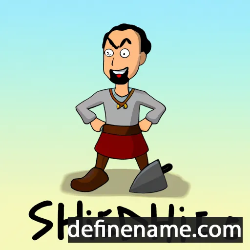 Shkëndije cartoon