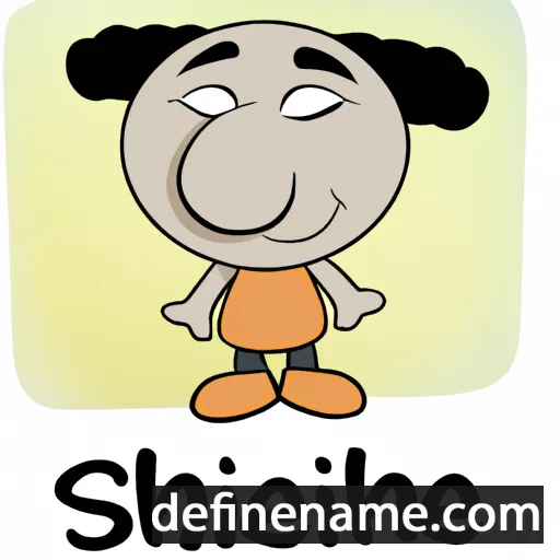 cartoon of the name Shkelqime