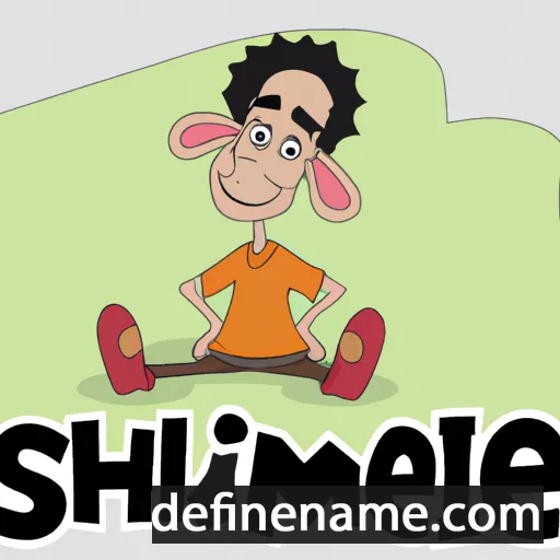 cartoon of the name Shmiel