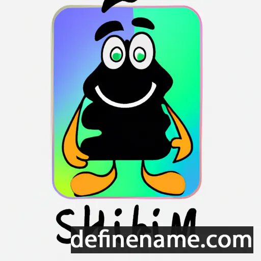 cartoon of the name Shmil