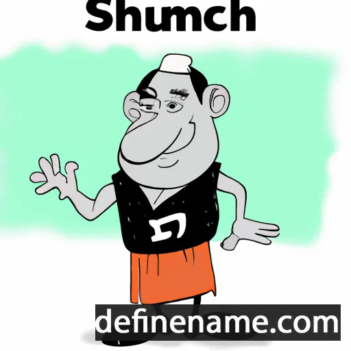 cartoon of the name Shmulik