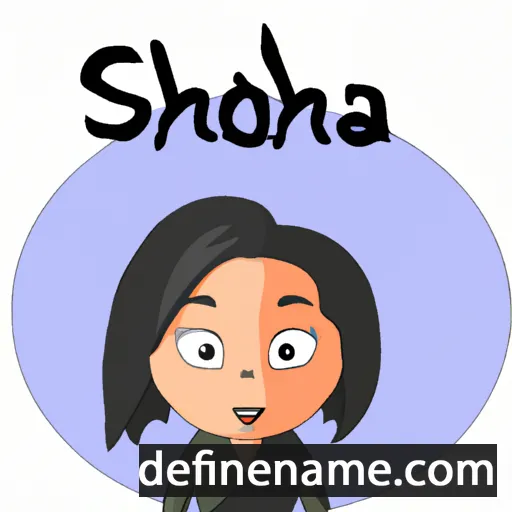 cartoon of the name Shōka