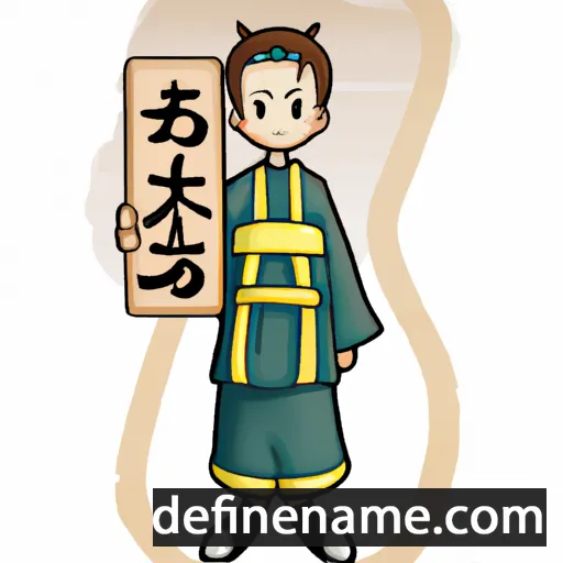 cartoon of the name Shōmin