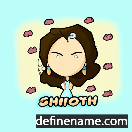 cartoon of the name Shofiyah