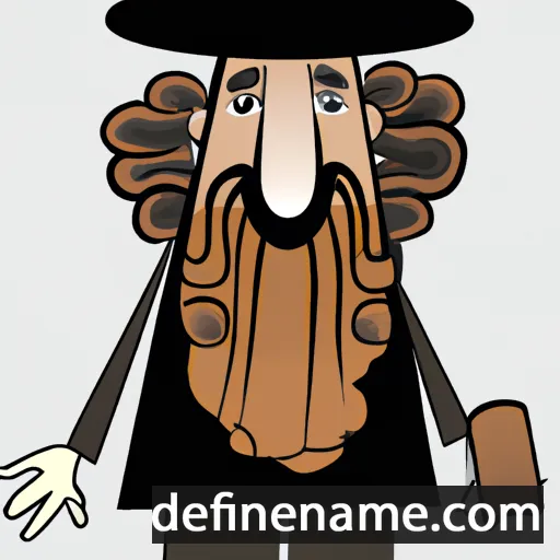 cartoon of the name Sholem