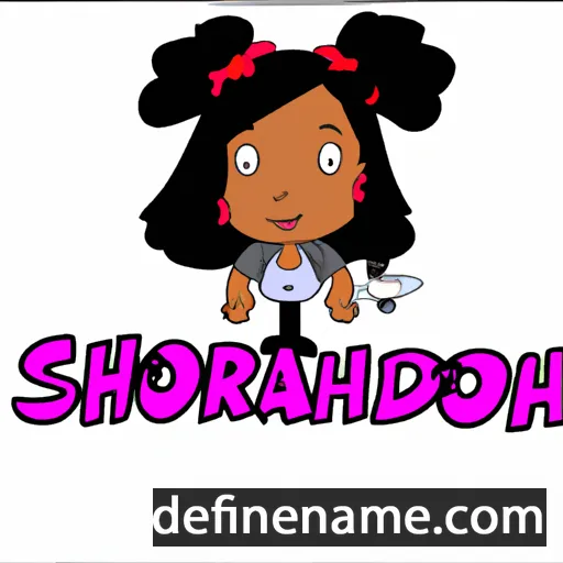 Shondra cartoon