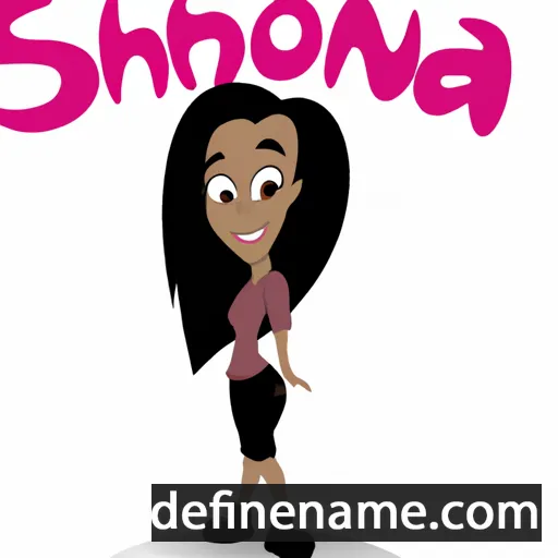 Shonna cartoon