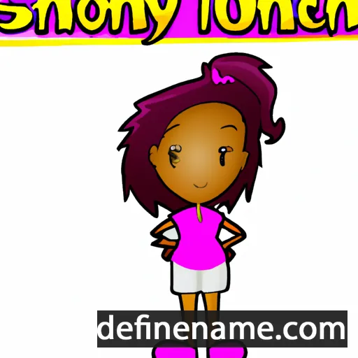 Shonyce cartoon