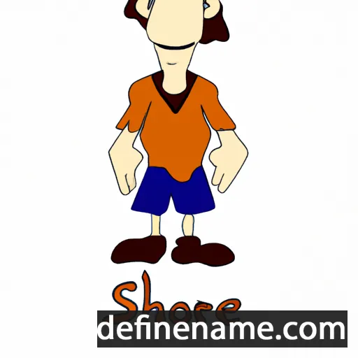 cartoon of the name Shore