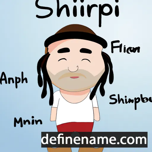 cartoon of the name Shqiprim