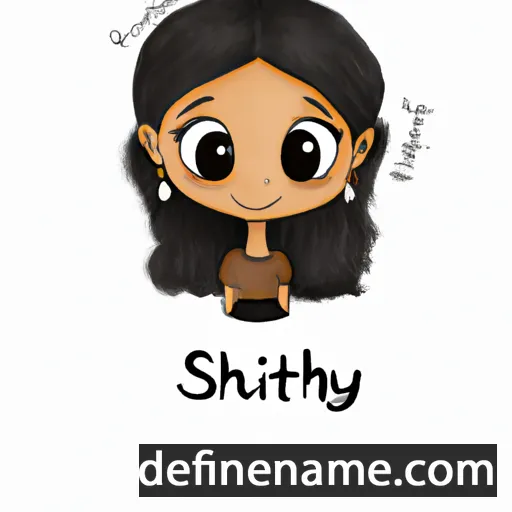 Shruthy cartoon