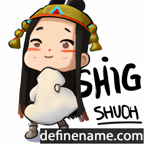 Shuangci cartoon